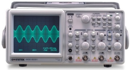 光標直讀模擬示波器GOS-6031 傳統電工儀器的不朽經典